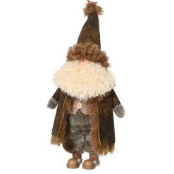 Babbo Natale decorativo tradizionale (H45 cm) Georges barba bianca
