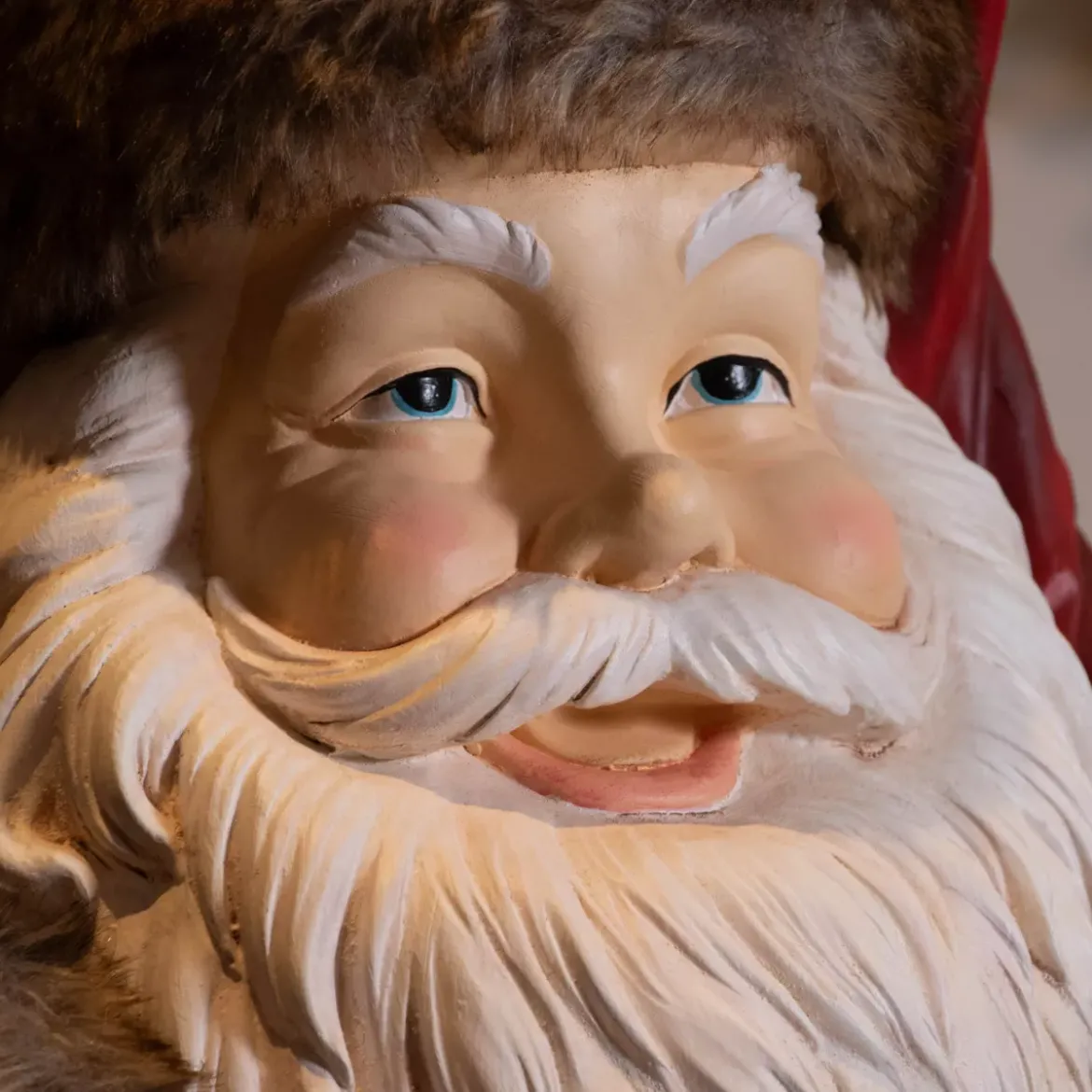 Babbo Natale tradizionale Gigante (H166 cm) Klaus e i regali