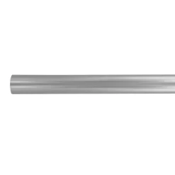 Bastone per tenda regolabile in ferro battuto (L185/L350 cm - Ø28 mm) Argento opaco