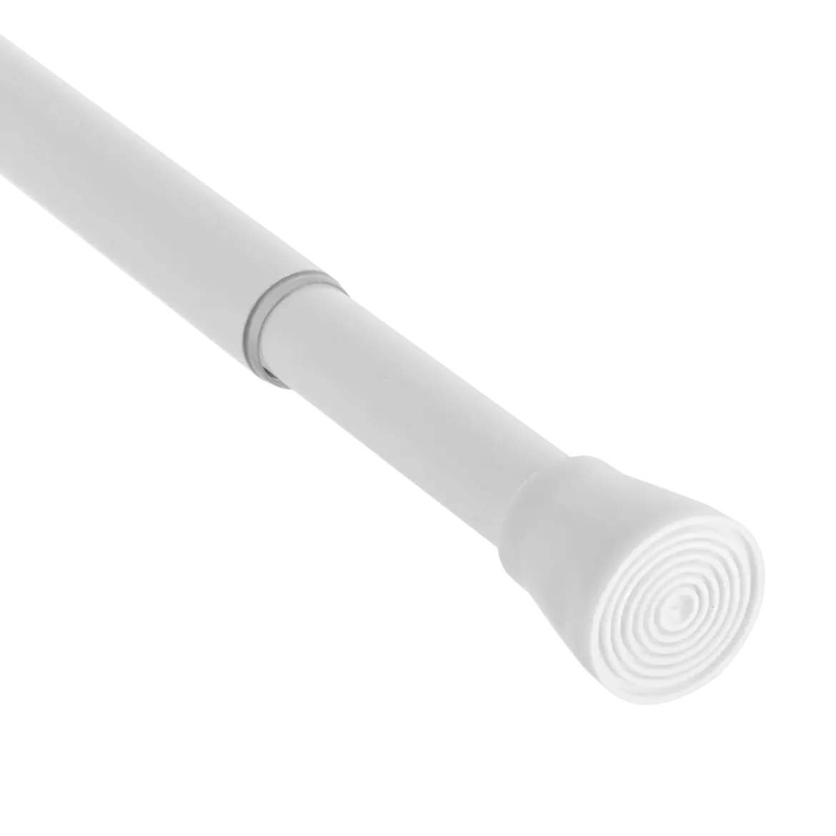 Bastone per tenda da doccia autobloccante (da 105 a 250 cm) Bianco