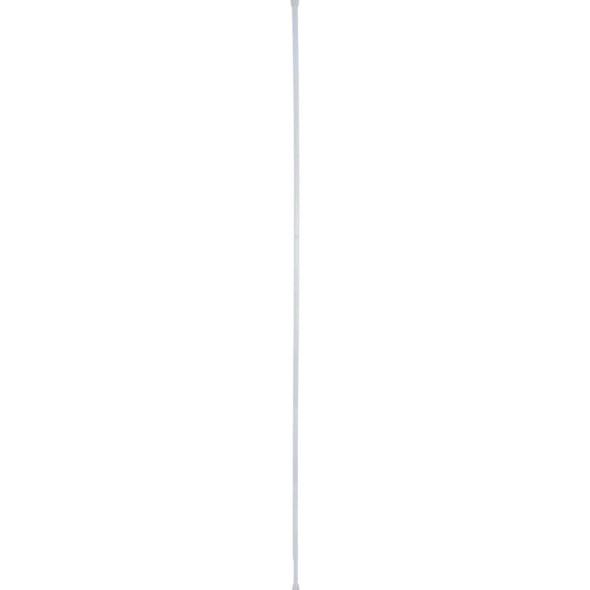 Bastone per tenda da doccia autobloccante (da 105 a 250 cm) Bianco