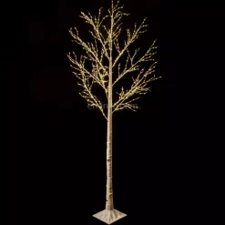 Betulla luminosa Lumina Alt. 220 cm Bianco caldo