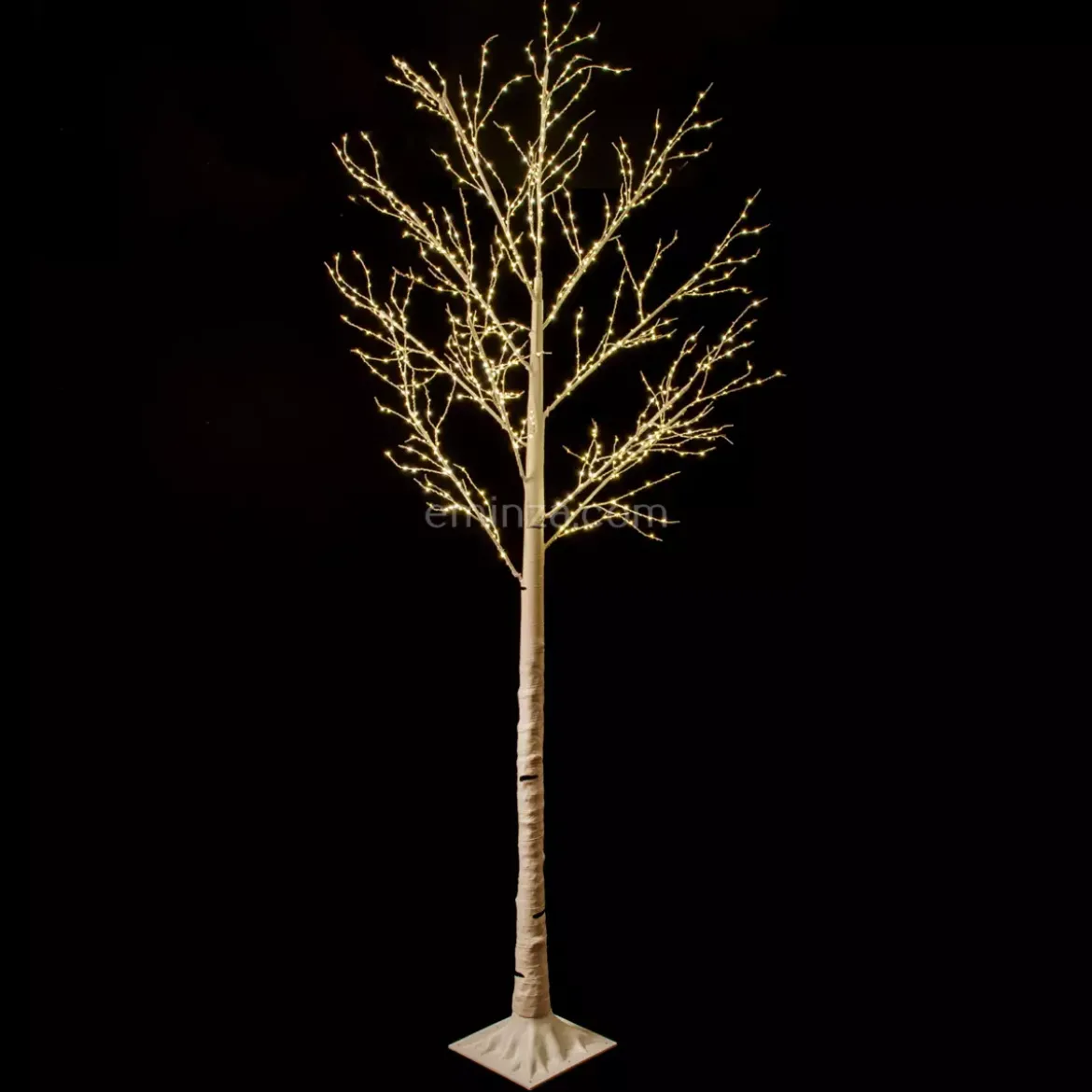 Betulla luminosa Lumina Alt. 220 cm Bianco caldo