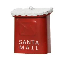 Buca delle lettere Santa di Natale Rosso