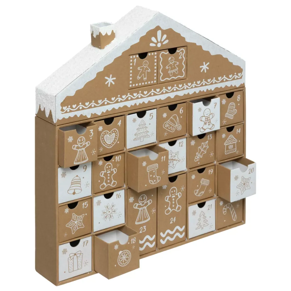 Calendario dell'Avvento Casa Pan di Zenzero