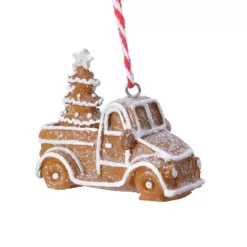 Camioncino di Natale da appendere (H7 cm) Pan di zenzero goloso