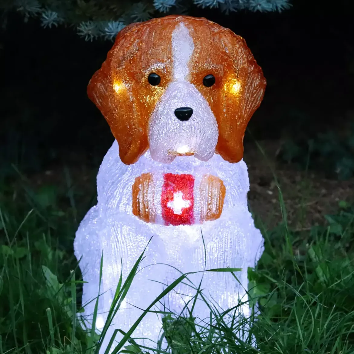 Cane luminoso Saint Bernard Bianco freddo 40 LED