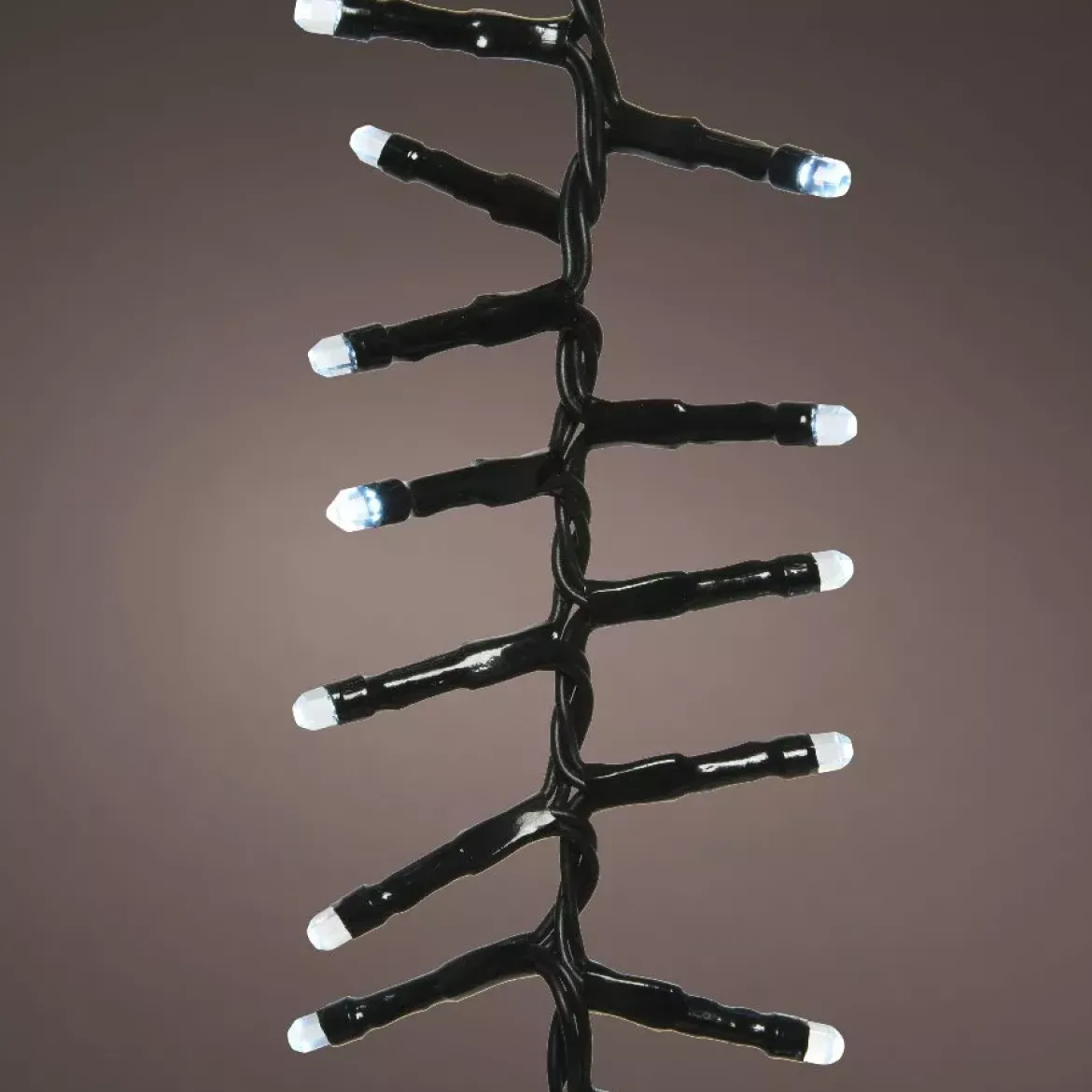 Cascata di luci a pile 2 m 512 LED CN Durawise Bianco freddo