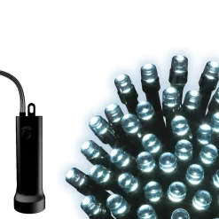 Cascata di luci a pile 2 m 512 LED CN Durawise Bianco freddo