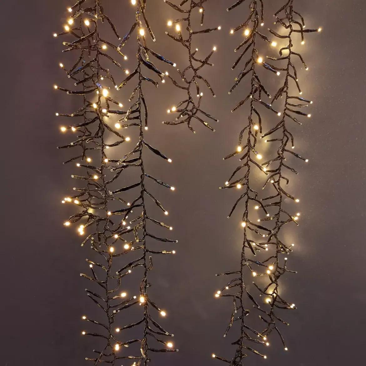 Cascata di luci effetto scintillante L2 m Bianco caldo 480 LED CN