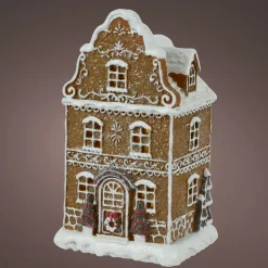 Casetta del villaggio a pile (H20 cm) Dolcezza pan di spezie
