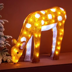Cerbiatto luminoso Lilo Marrone 100 LED