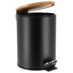Cestino a pedale con chiusura rallentata Timeless Nero