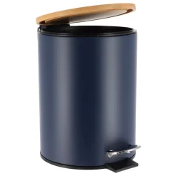 Cestino a pedale con chiusura rallentata Timeless Blu