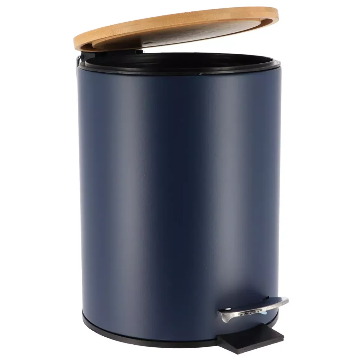 Cestino a pedale con chiusura rallentata Timeless Blu