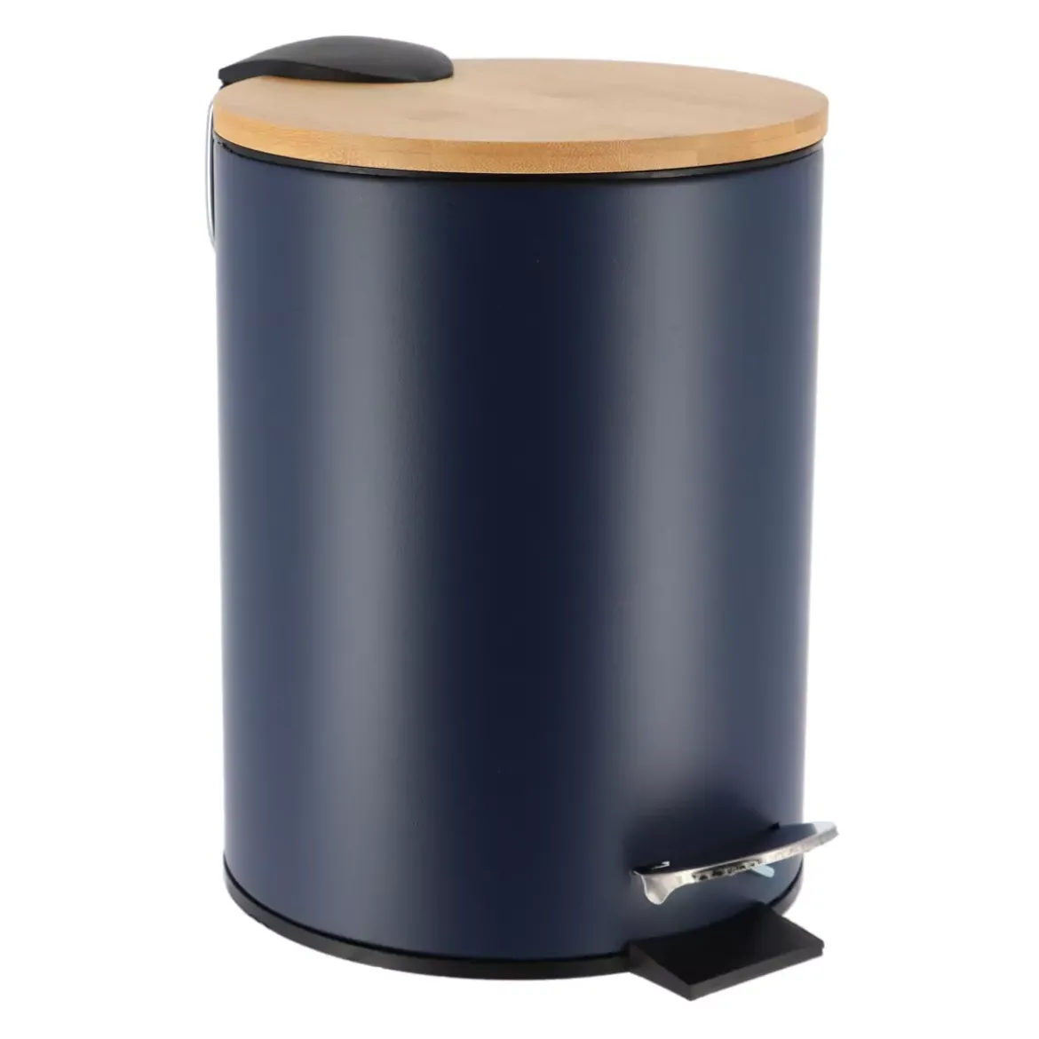 Cestino a pedale con chiusura rallentata Timeless Blu