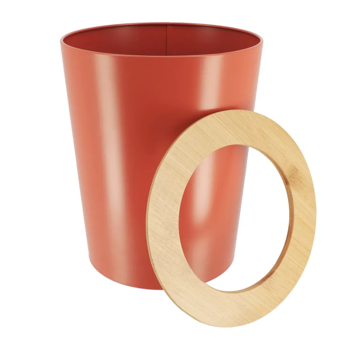 Cestino bagno 5L Purebamboo Terracotta