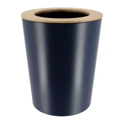 Cestino da bagno 5L Purebamboo Blu marino