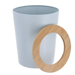 Cestino da bagno 5L Purebamboo Azzurro