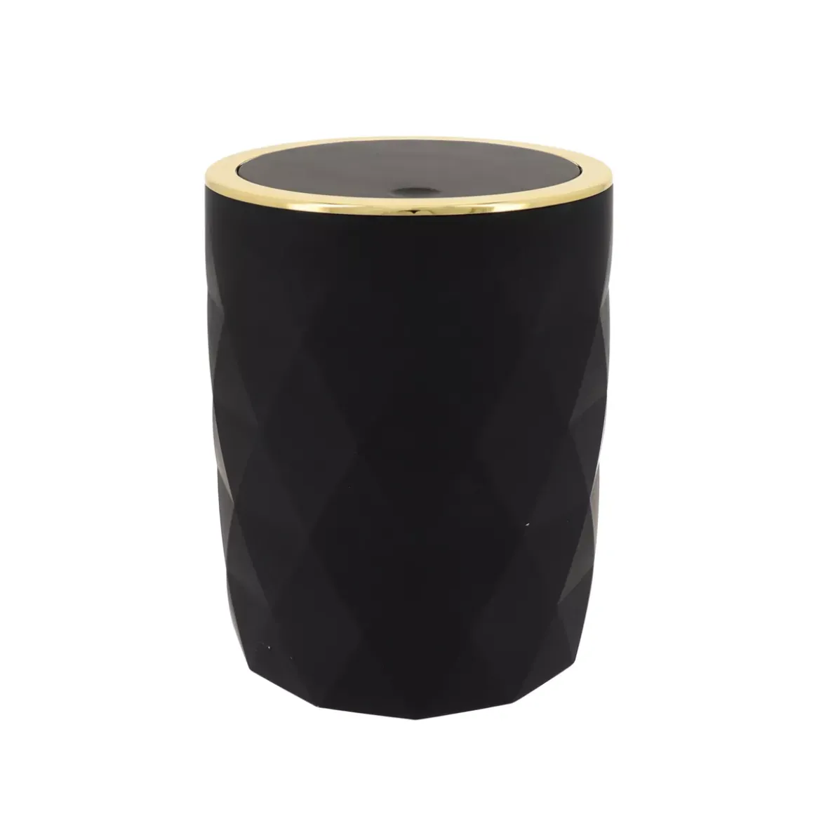 Cestino da bagno 6L Rubby Nero