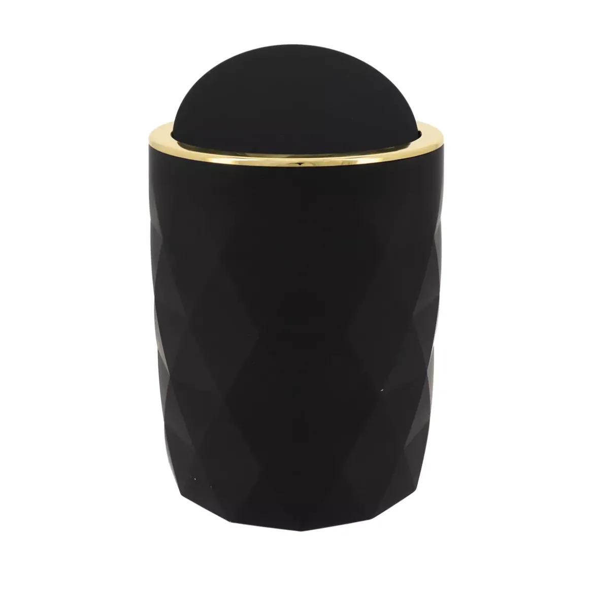 Cestino da bagno 6L Rubby Nero