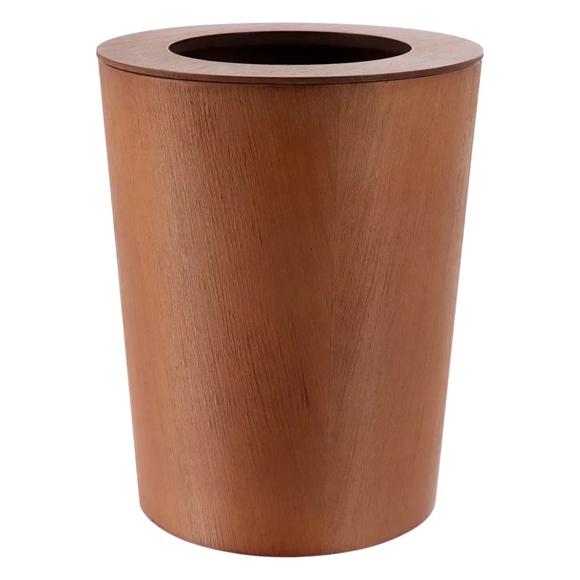 Cestino per il bagno in legno Louise Marrone