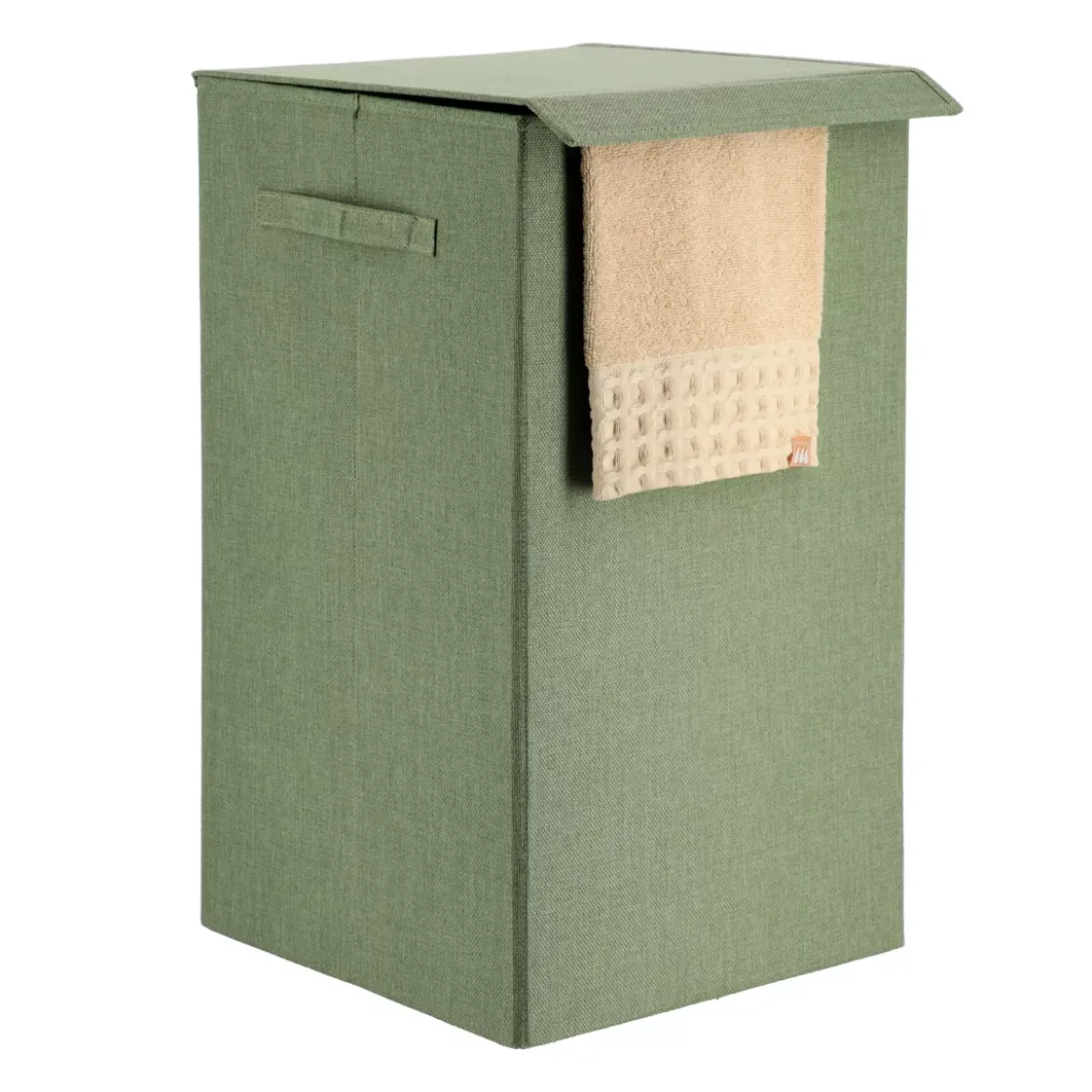 Cesto portabiancheria pieghevole (H60 cm) TissuFlex Verde