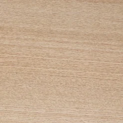 Comodino rotondo in legno (H54 cm) Nysos Crema