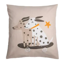 Completo lenzuola per bambini con due federe in cotone (200 x 200 cm) Isidore Multicolore