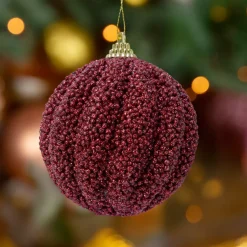 Confezione di 12 palline di Natale (Ø80 mm) Etincelle Bordo'