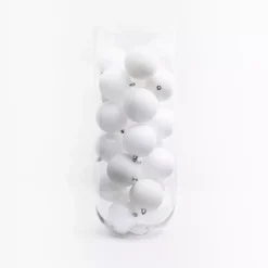 Confezione di 30 palline di Natale (D80 mm) New Alpine Bianco