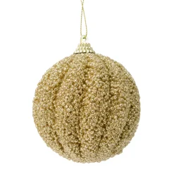 Confezione di 12 palline di Natale (Ø80 mm) Etincelle Oro