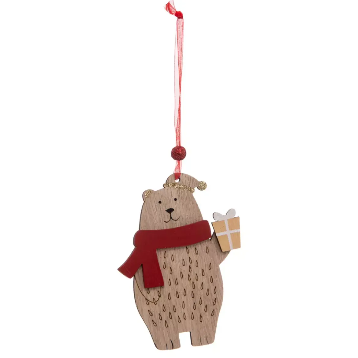 Confezione di 3 stivali Primo Natale Rosso