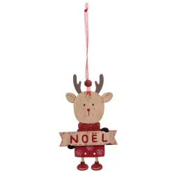 Confezione di 3 stivali Primo Natale Rosso