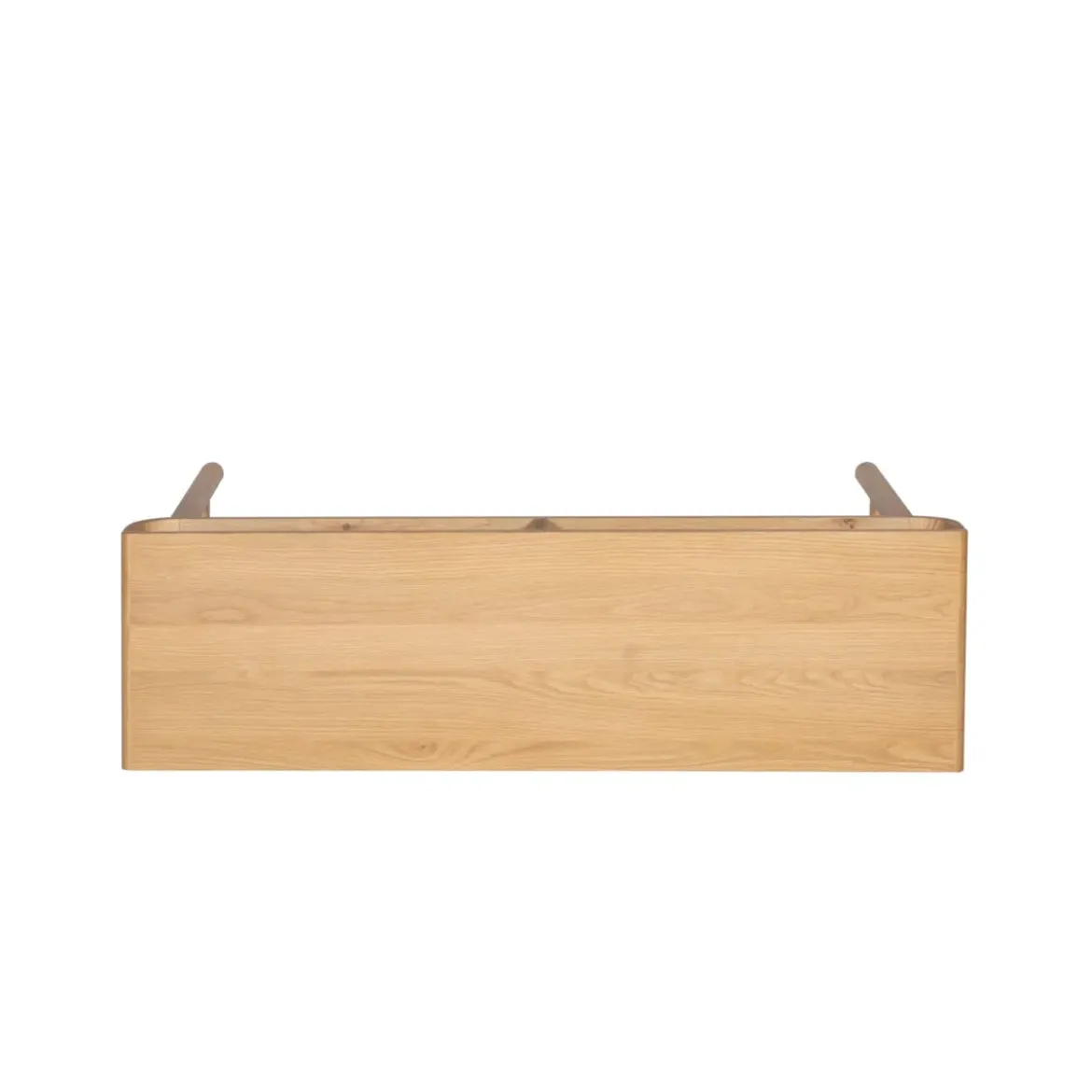 Consolle 2 nicchie in rovere massiccio (120 x 76 cm) Tulum Naturale