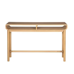 Consolle 2 nicchie in rovere massiccio (120 x 76 cm) Tulum Naturale