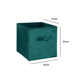 Contenitore Velouria Blu scuro