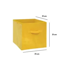 Contenitore Velouria Giallo