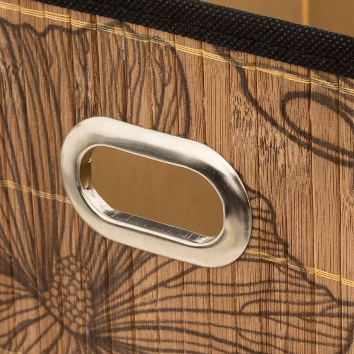 Contenitore (31 x 31 cm) Blackflora Legno