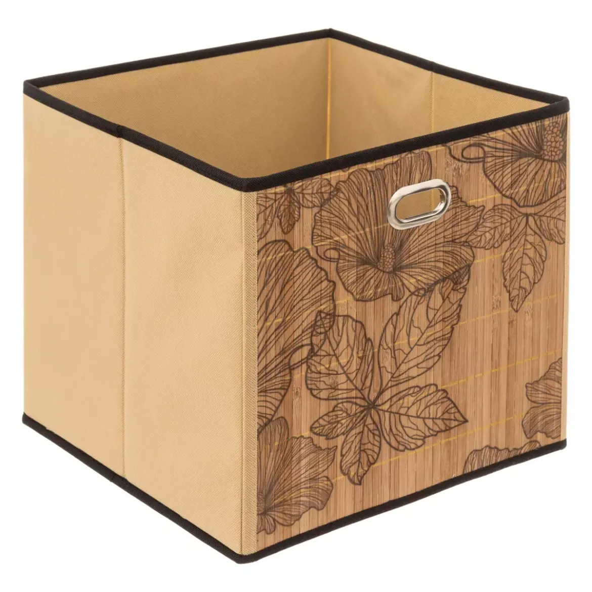 Contenitore (31 x 31 cm) Blackflora Legno