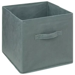 Contenitore (31 x 31 cm) Velluto Kaki
