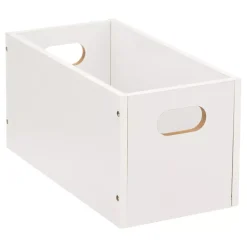 Contenitore (15 x 31 x 15 cm) Mano Bianco