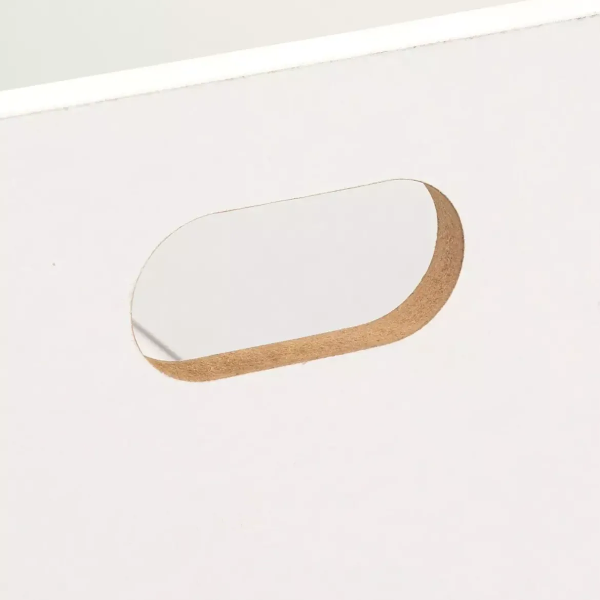 Contenitore (15 x 31 x 15 cm) Mano Bianco