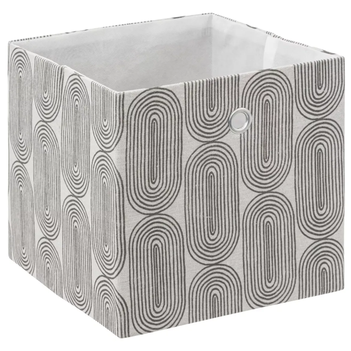 Contenitore (31 x 31 x 31 cm) Rainbow Grigio
