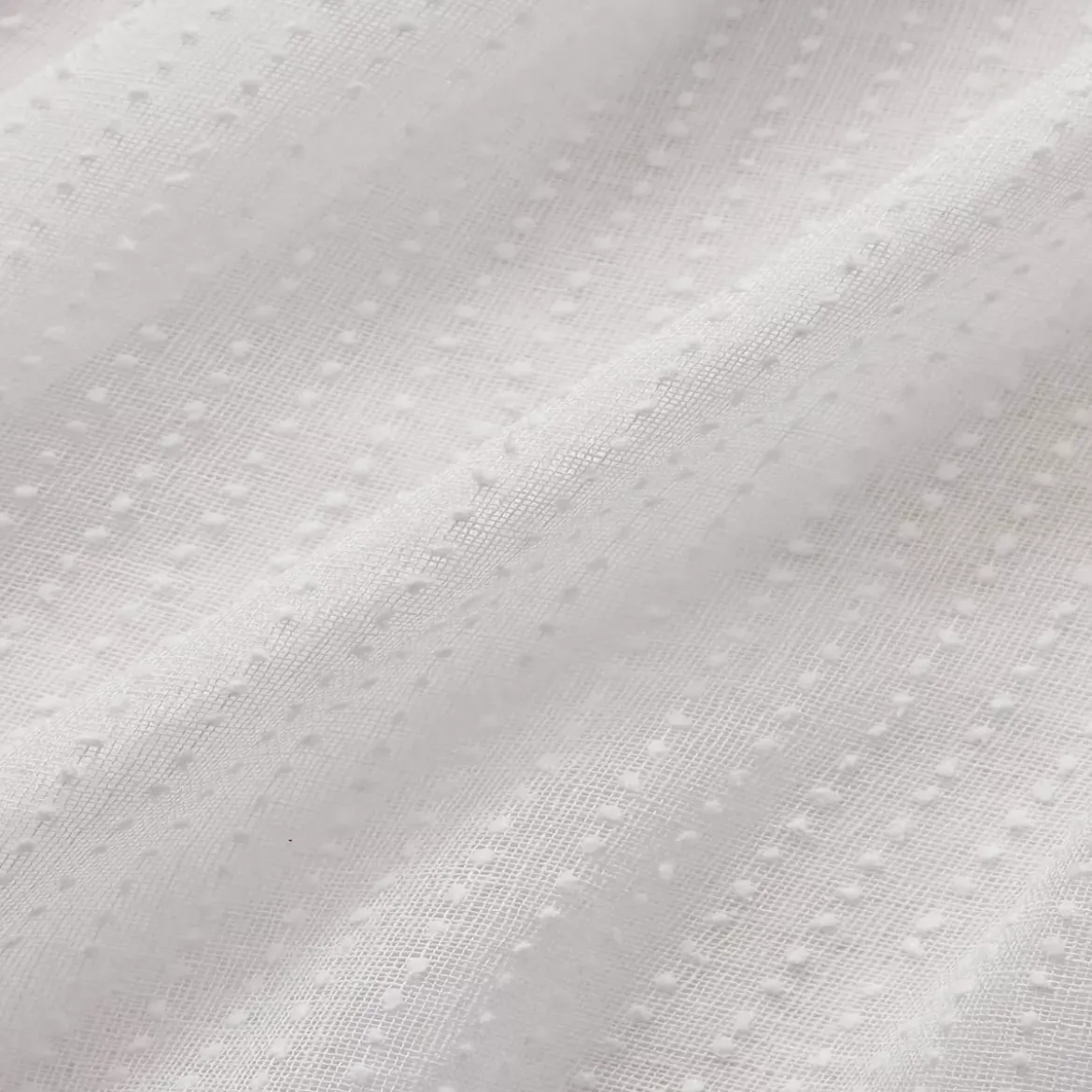 Coppia di tende a occhielli (60 x 160 cm) Arthur Bianco