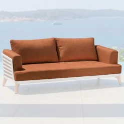 Copricuscini di ricambio per Divano 2 posti Monte Carlo Terracotta