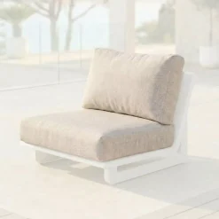 Copricuscini di ricambio per Poltrona Long Beach Beige