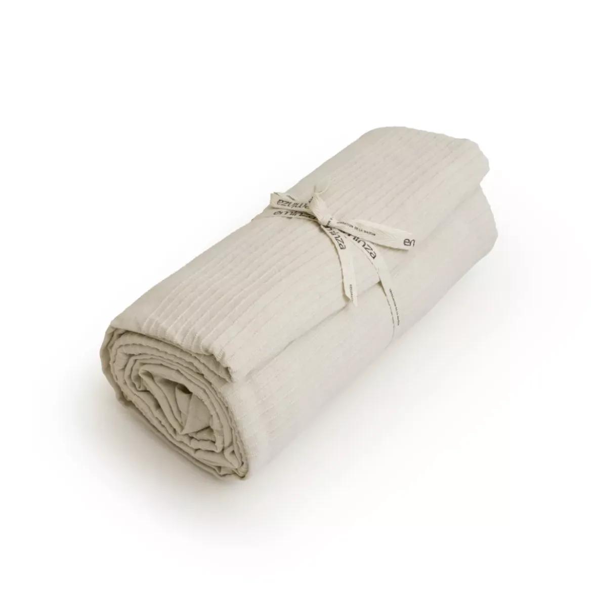 Copriletto cotone (180 x 220 cm) Léa Beige pampa