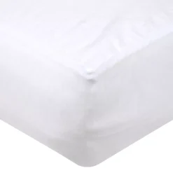 Coprimaterasso impermeabile in pile (140 x 190/200 cm) Serena Bianco