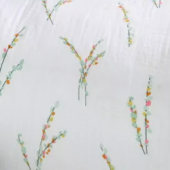 Copripiumino e due federe in doppia garza di cotone (240 x 220 cm) Fleolia Multicolore